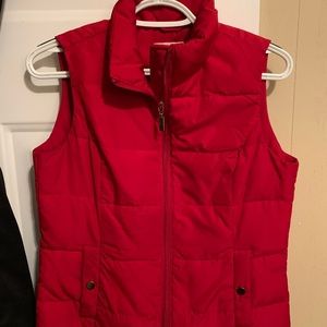Charter club red vest